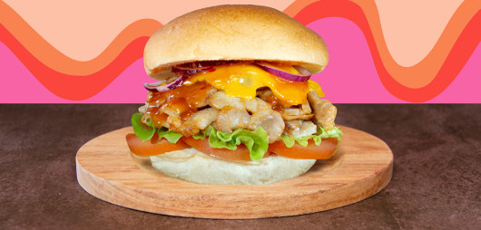 Swicy kebab burger